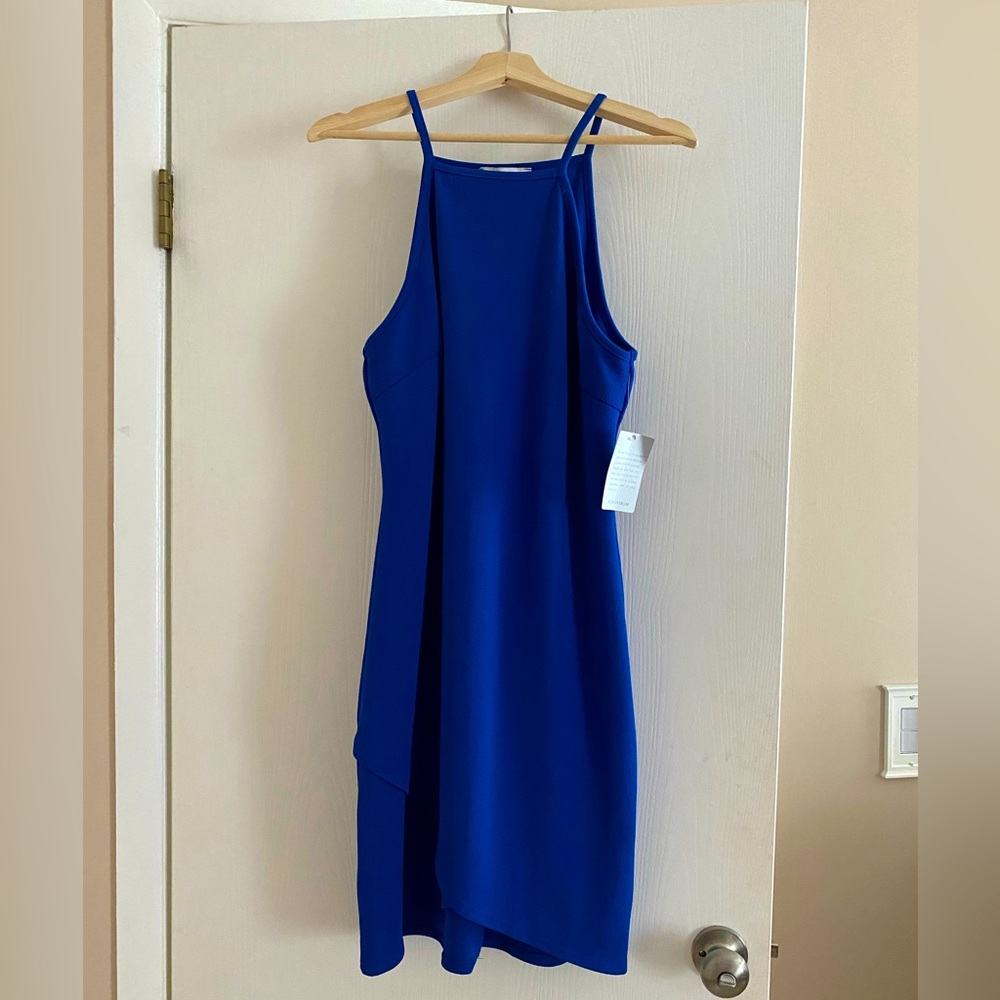 Royal blue dress